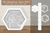 Lotus Flower 3D Shadow Box Clipart Bundle
