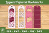 Lotus Flowers Bookmark Clipart Bundle