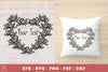 Lotus Flowers Monogram SVG Bundle