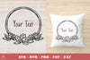 Lotus Flowers Monogram SVG Bundle