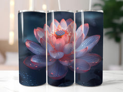 Lotus Flowers Tumbler Wrap - CraftNest - Digital Crafting and Art