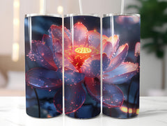 Lotus Flowers Tumbler Wrap - CraftNest - Digital Crafting and Art