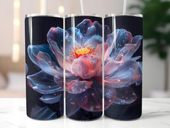 Lotus Flowers Tumbler Wrap - CraftNest - Digital Crafting and Art