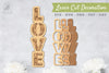 Love 3D Lasercut Decoration Clipart Bundle