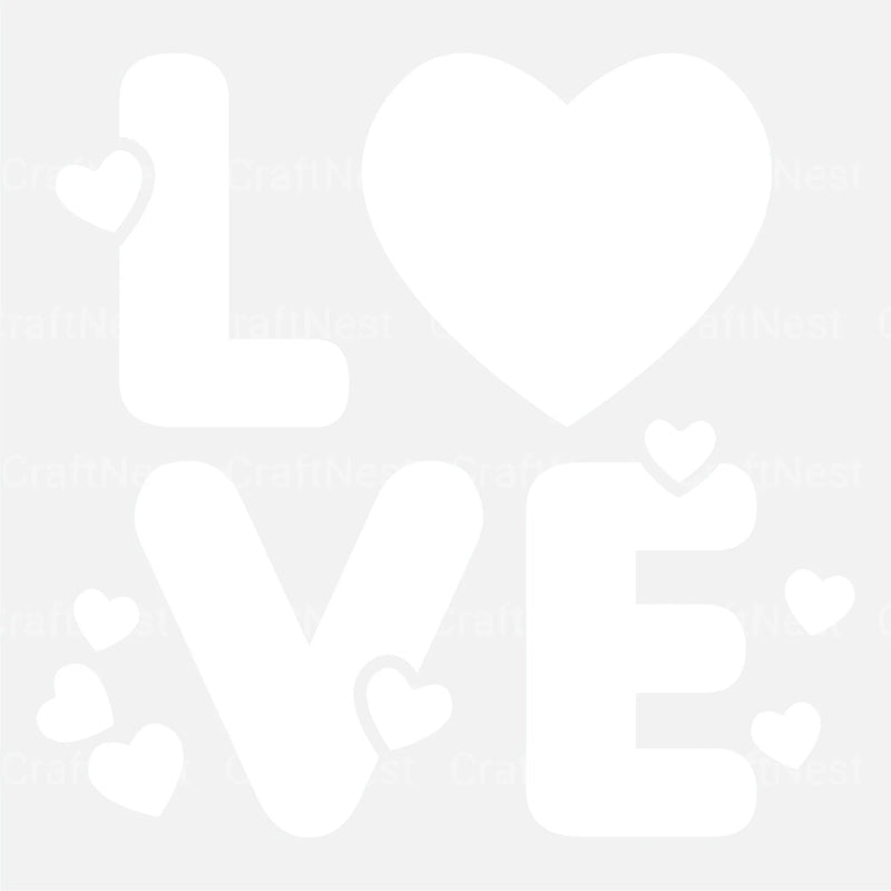 Love 3D Layered Papercut SVG Bundle - CraftNest - Digital Crafting and Art