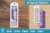 Love 3D Papercut Bookmark Clipart Bundle