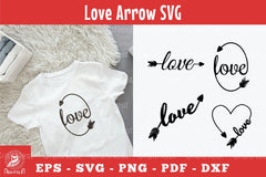 Love Arrow Silhouette Clipart Bundle - CraftNest - Digital Crafting and Art