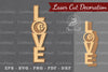 Love Billiard Laser Cut Decoration Clipart Bundle