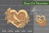 Love Bird Laser Cut Decoration Clipart Bundle