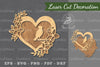 Love Bird Laser Cut Decoration Clipart Bundle