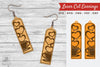 Love Coffee Laser Cut Earrings Clipart Bundle