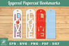 Love Football 3D Papercut Bookmarks Bundle