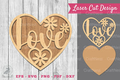 Love Laser Cut Decoration Clipart Bundle - CraftNest - Digital Crafting and Art
