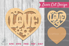 Love Laser Cut Decoration Clipart Bundle - CraftNest - Digital Crafting and Art