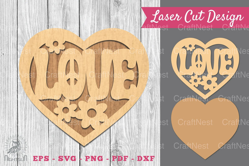 Love Laser Cut Decoration Clipart Bundle - CraftNest - Digital Crafting and Art