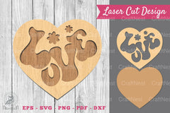 Love Laser Cut Decoration Clipart Bundle - CraftNest - Digital Crafting and Art