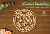 Love Laser Cut Decoration Clipart Bundle