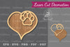 Love Paw Laser Cut Decoration Bundle