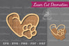 Love Paw Laser Cut Decoration Bundle