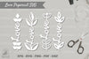 Love Plant Papercut SVG Bundle
