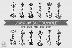 Love Plant SVG Bundle - CraftNest - Digital Crafting and Art