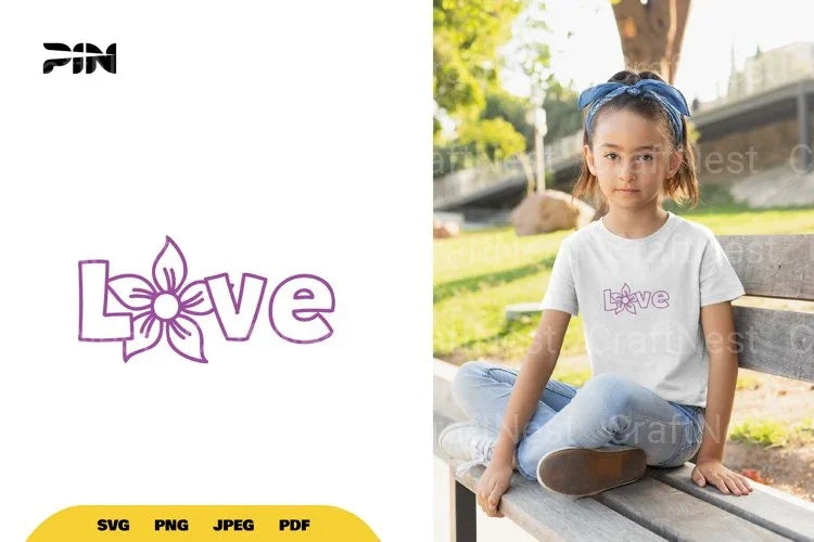 Love Love Flower SVG Bundle - CraftNest - Digital Crafting and Art