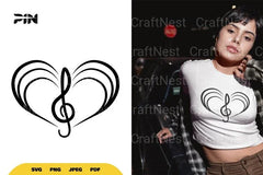 Love and Music SVG Bundle - CraftNest - Digital Crafting and Art