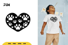 Love and Paw SVG Bundle - CraftNest - Digital Crafting and Art