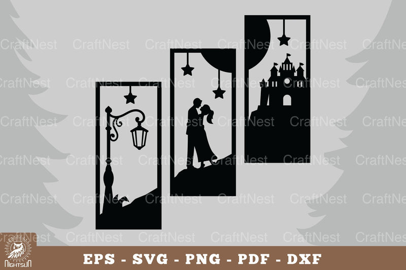 Love in the Castle Home Decor SVG Bundle - CraftNest - Digital Crafting and Art