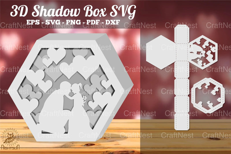 Father and Son Love Shadow Box Clipart Bundle - CraftNest - Digital Crafting and Art