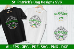 Lucky Shamrock St Patrick's Day SVG Bundle1 - CraftNest - Digital Crafting and Art