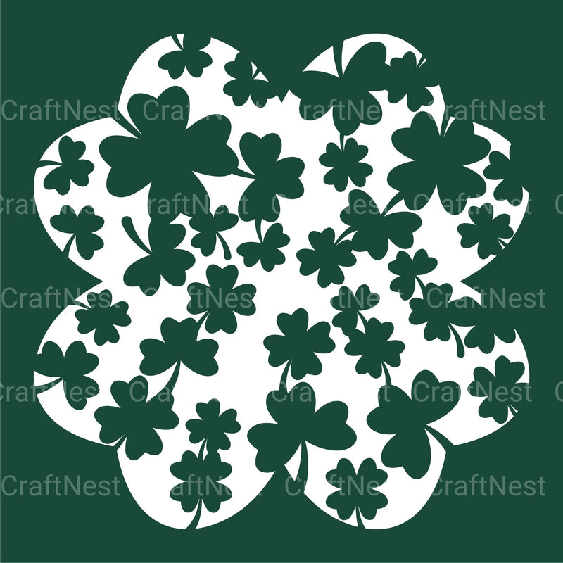 Lucky Clover 3D Layered Papercut Clipart Bundle - CraftNest - Digital Crafting and Art