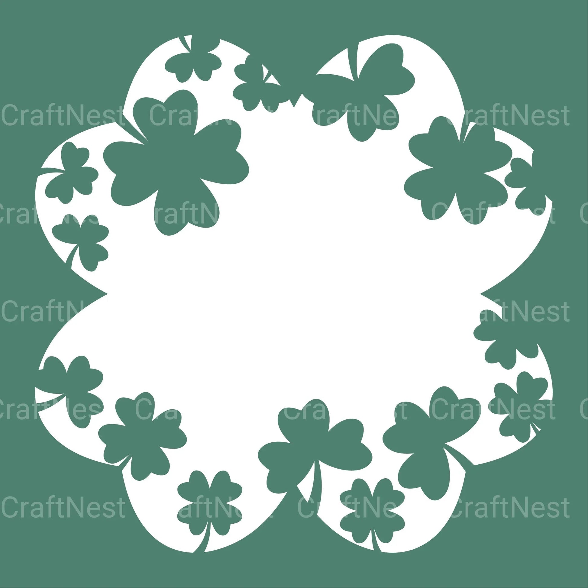 Lucky Clover 3D Layered Papercut Clipart Bundle - CraftNest - Digital Crafting and Art