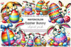 Easter Bunny Clipart Bundle 17