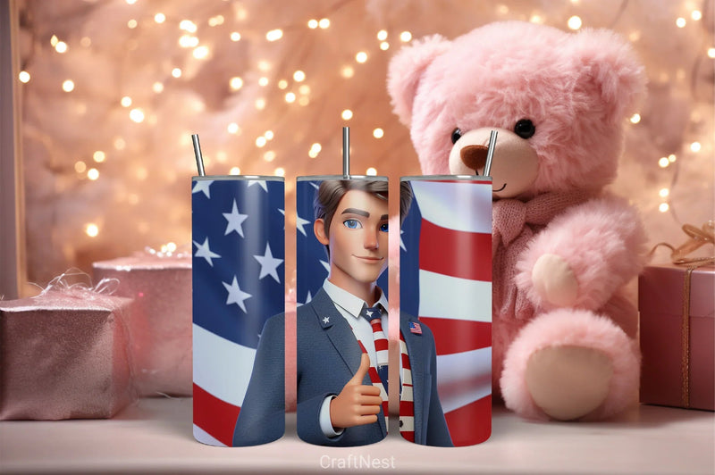 4th of July Tumbler Wrap Bundle 130 - CraftNest - Digital Crafting and Art