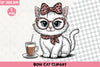 Bow Cat Clipart Bundle