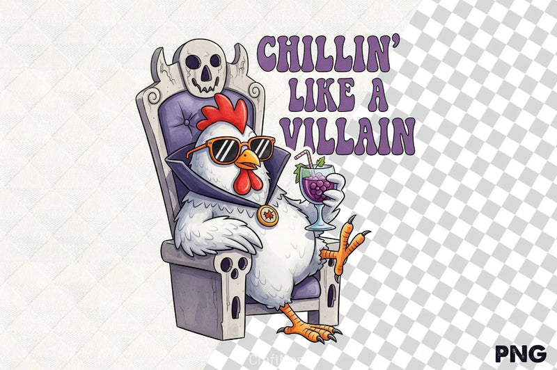 Halloween Chicken Clipart Bundle - CraftNest - Digital Crafting and Art