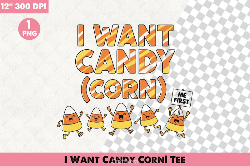 Candy Corn Tee Clipart Bundle - CraftNest - Digital Crafting and Art