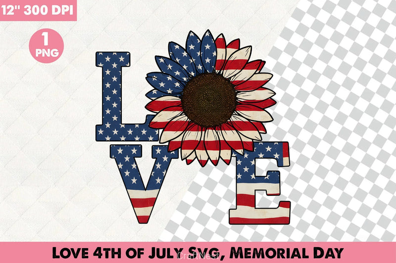 Love 4th of July & Memorial Day Clipart Bundle - CraftNest - Digital Crafting and Art