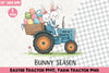 Easter Tractor Farm Clipart Bundle