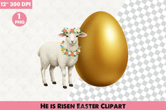 He Is Risen Easter Clipart Bundle - CraftNest - Digital Crafting and Art