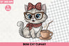 Bow Cat Clipart Bundle