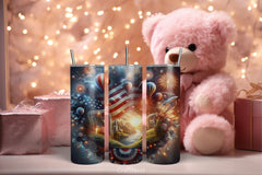 4th of July Tumbler Wrap Bundle 122 - CraftNest - Digital Crafting and Art