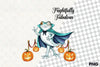 Halloween Frog Red Carpet Clipart Bundle