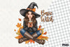 Basic Witch Pumpkin Spice Clipart Bundle