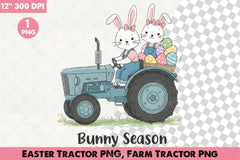Easter Tractor Farm Clipart Bundle 2 - CraftNest - Digital Crafting and Art
