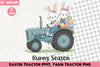 Easter Tractor Farm Clipart Bundle