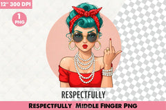 Respectful Middle Finger Clipart Bundle 2 - CraftNest - Digital Crafting and Art