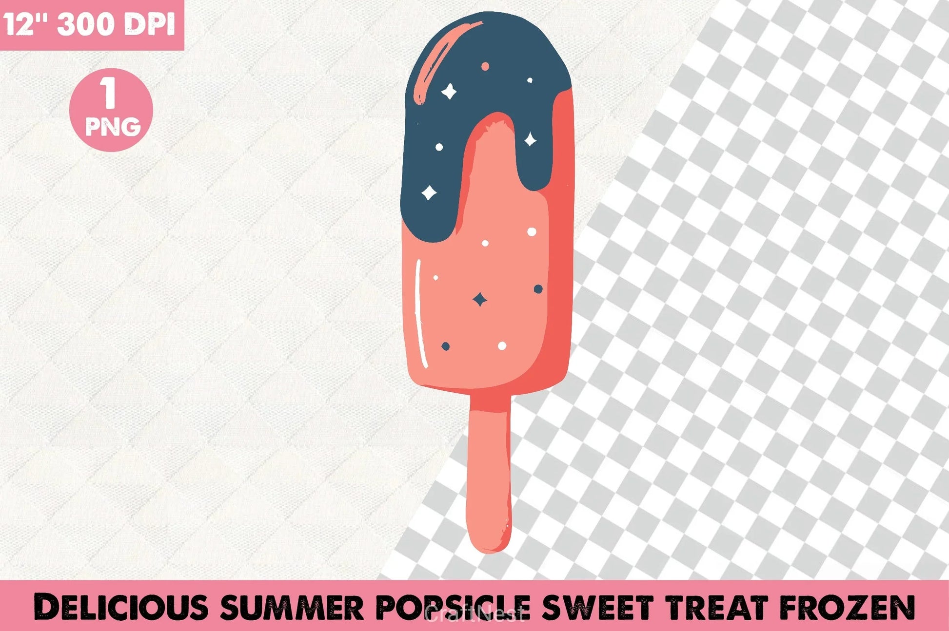 Summer Popsicle Clipart Bundle - CraftNest - Digital Crafting and Art