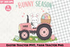 Easter Tractor Farm Clipart Bundle